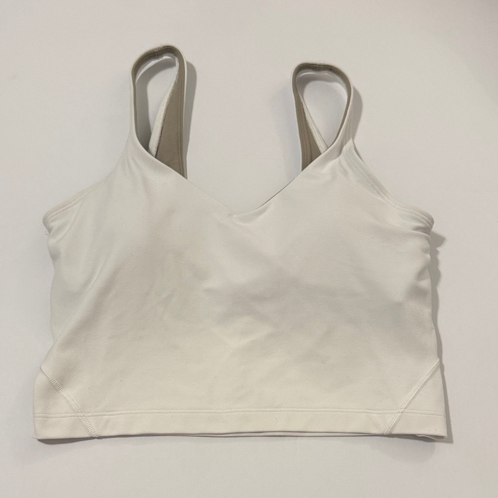 Lululemon White Align Tank - Size 6